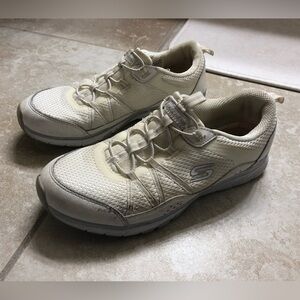 Skechers white Athletic Shoes